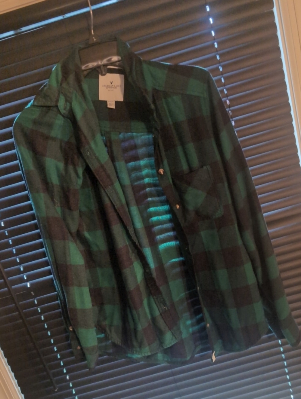 American Eagle Flannel. Medium Boyfriend Fit